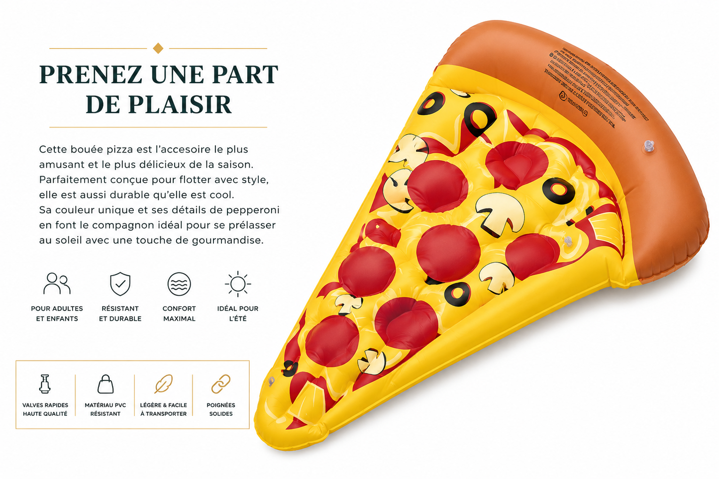La Part de Pizza Géante - Pool Party Edition