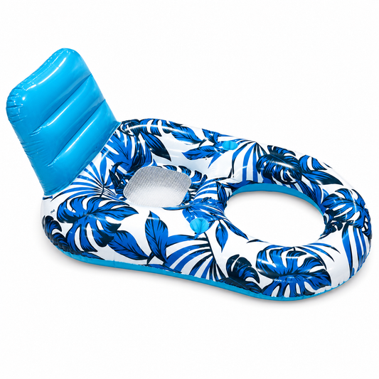 L'Oasis Flottante avec Porte-Gobelet - Pool Club Edition