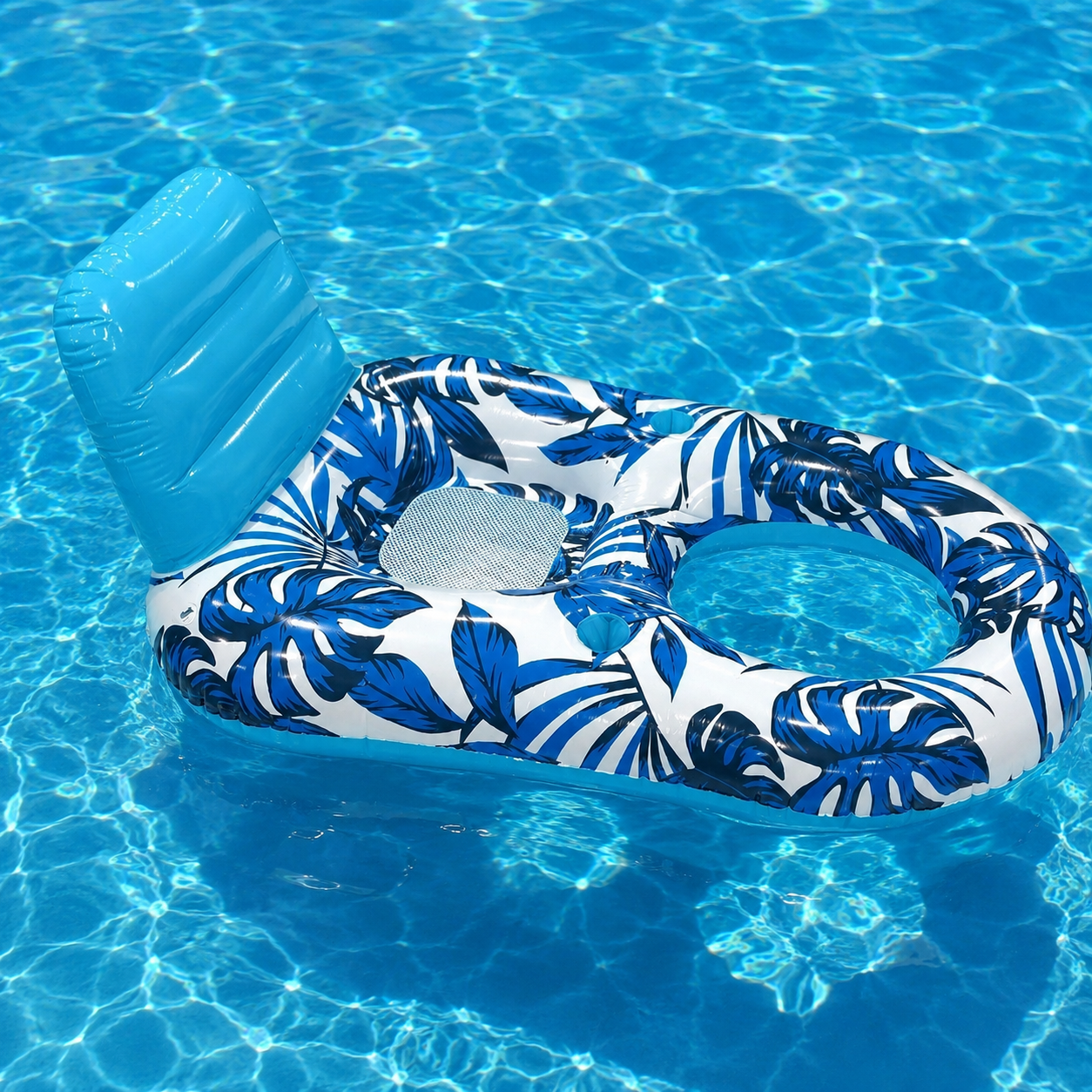 L'Oasis Flottante avec Porte-Gobelet - Pool Club Edition