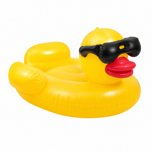 Le Canard à Lunettes Géant - Pool Party Edition (Pompe Incluse)